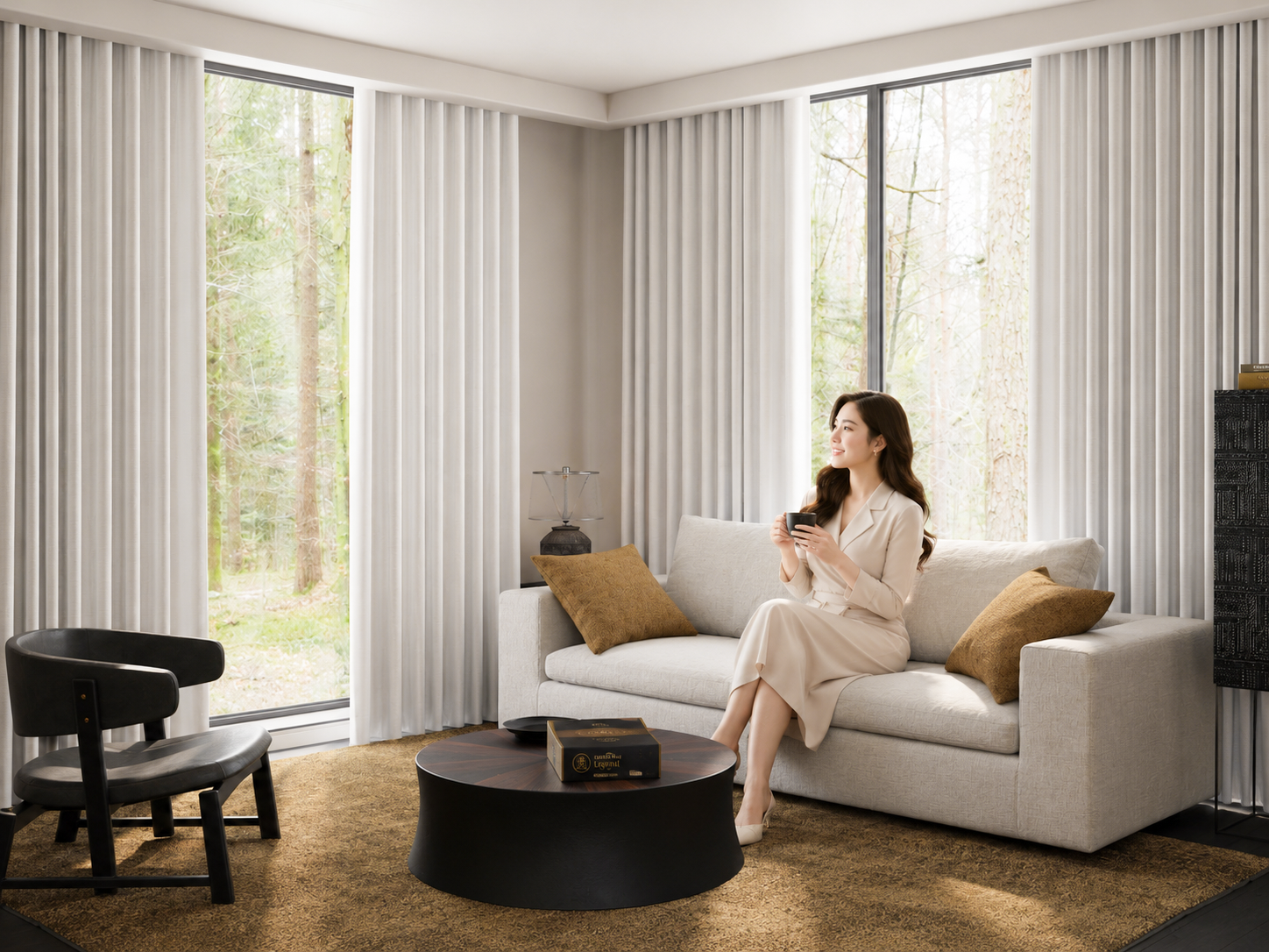 Motorised curtains